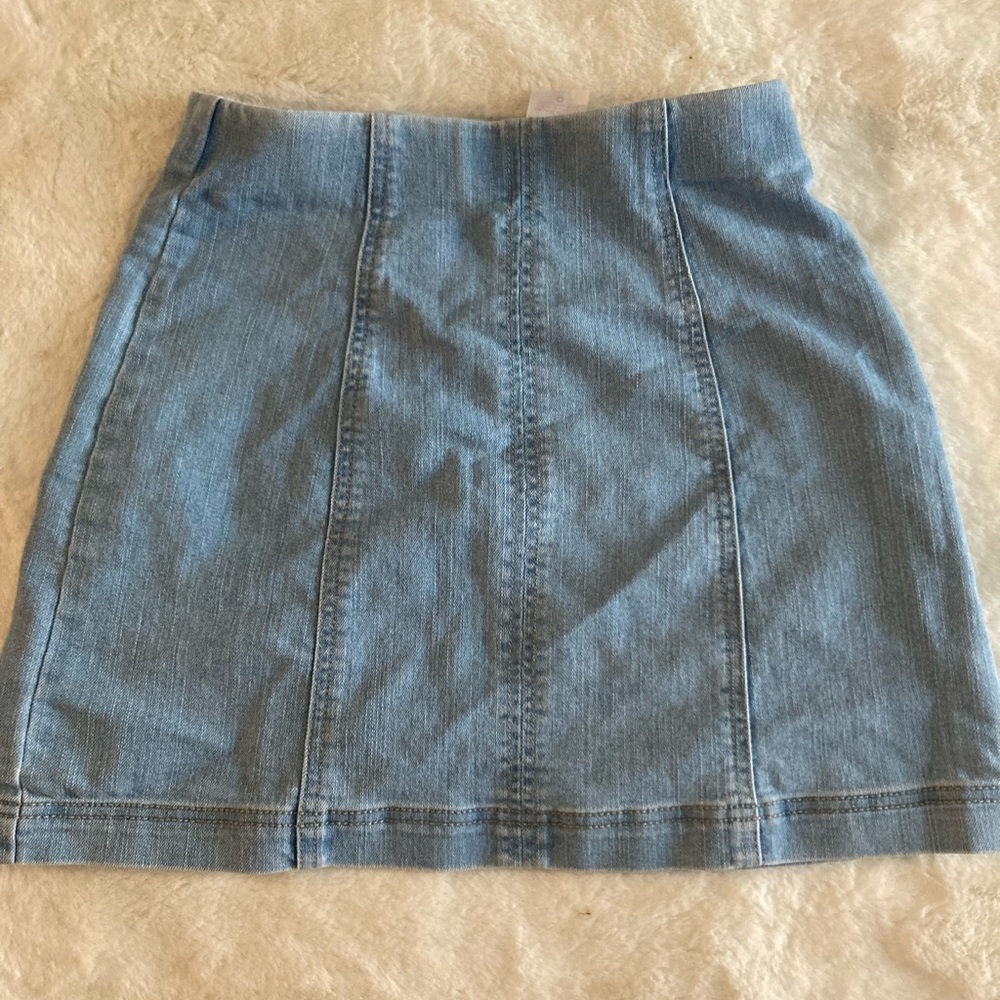 Short Jean Skirt